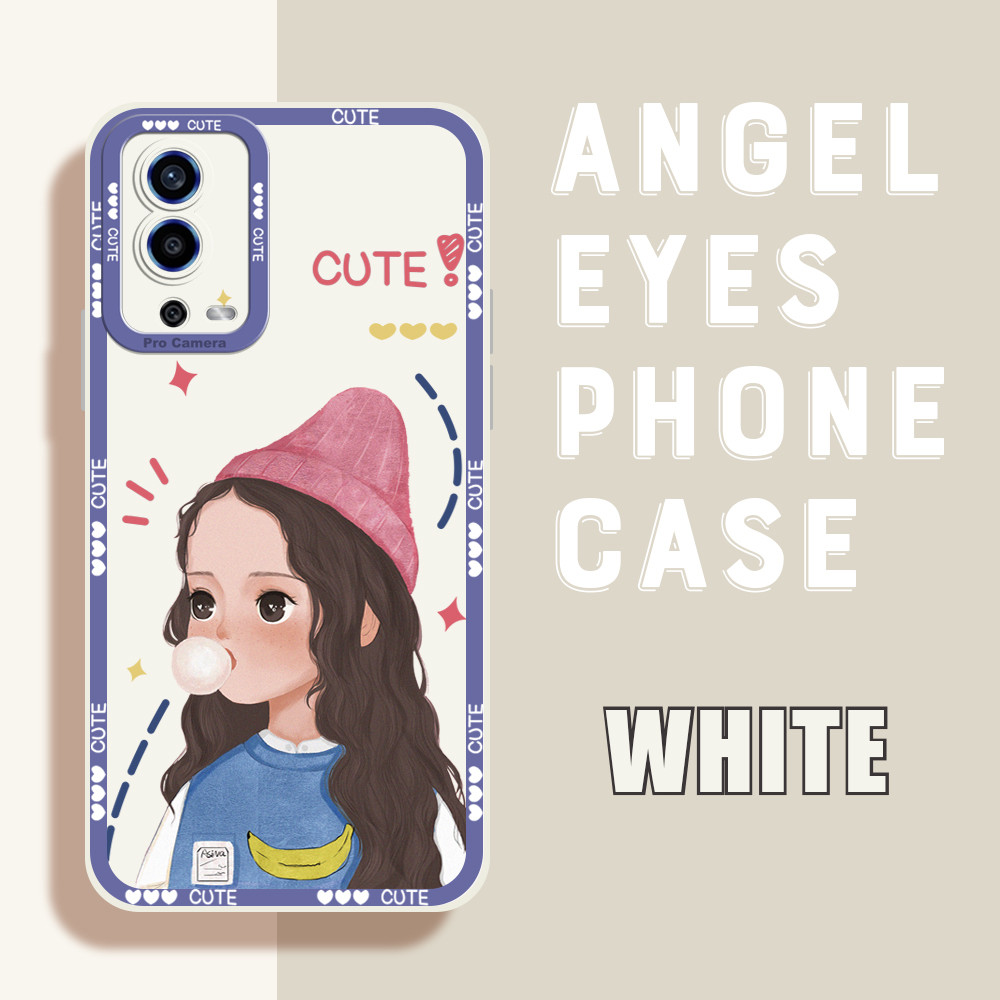 Softcase Kartun Casing For OPPO A55  Ponsel Asli Baru  Ponsel Karet Lembut Desain Pelindung Kamera F