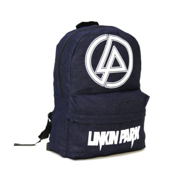 TAS RANSEL SABLON FUNK KREN TAS BACKPACK BAHAN JEANS DISTRO TAS RANSEL SEKOLAH KERJA PRIA WANITA