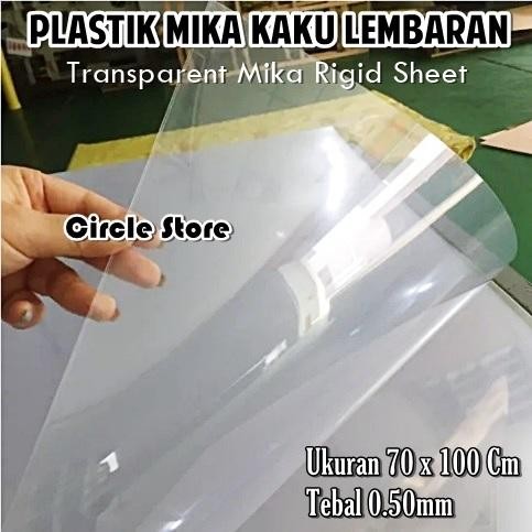 

AHHA Plastik Mika PVC Frosted Kaku Sampul Agenda 70cm x 100cm Tebal 0.3mm - Trans Polos