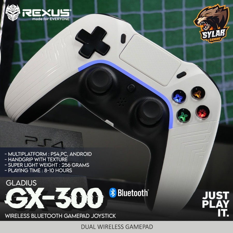 Rexus GX300 / GX-300 Wireless Bluetooth Gamepad JoystickCO