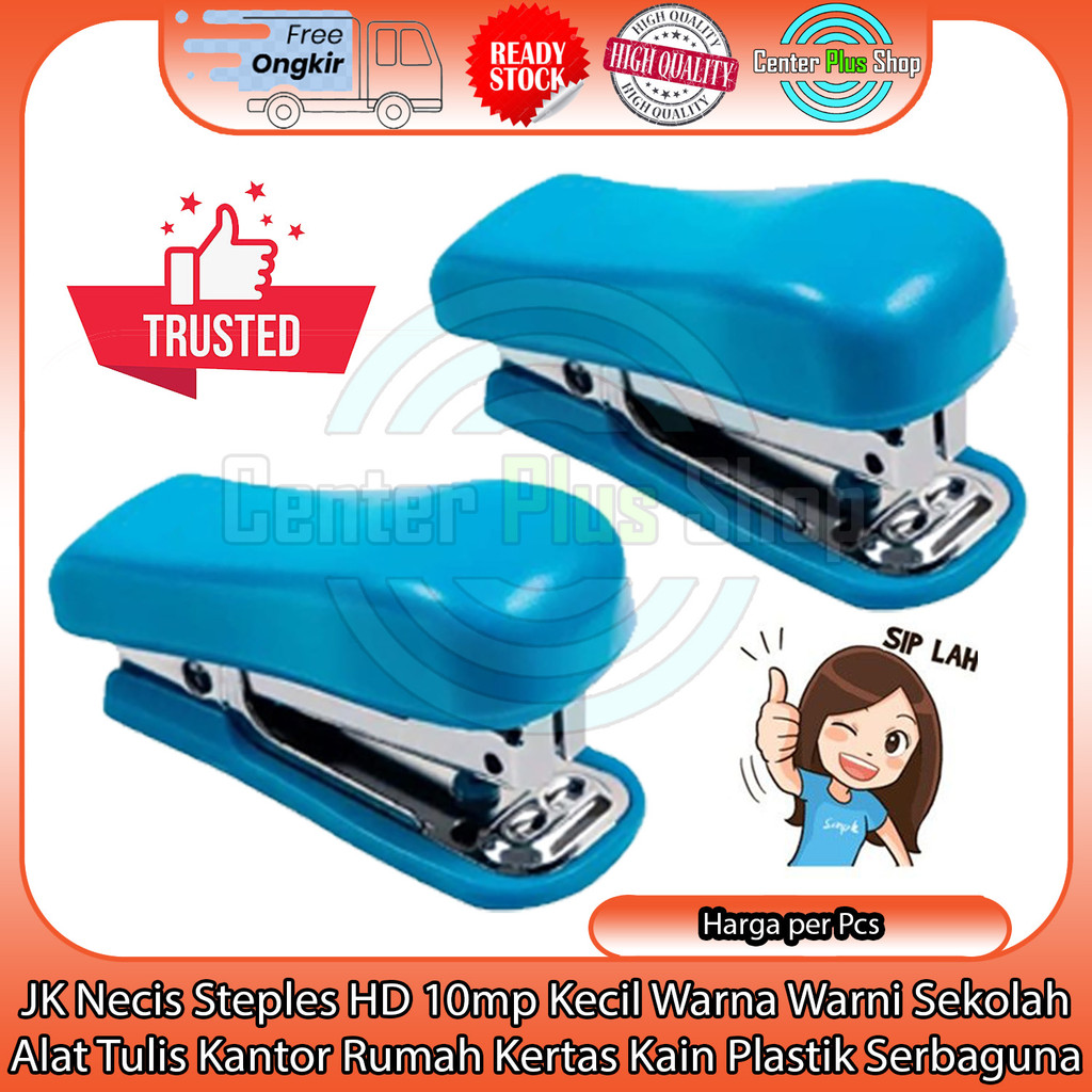 

JK Stapler Mini Hd 10mp Stepler Necis Jepretan Kecil Warna Warni Hekter Jeperetan Steples Mungil Mesin Jepret Refill Isi Seteples No 10 Alat Penjepret Kertas Paper Kantor Sekolah Serbaguna Multifungsi Stappler Steppler XNDL Pengokot Cekrekan Jegrekan