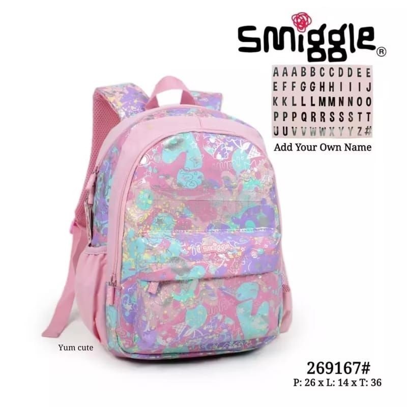 Kiv Smiggle import, tas smiggle premium import, tas smiggle , tas smiggle ginal, tas smiggle terbaru