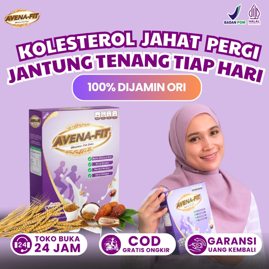 

Avena Fit - Membantu Menurunkan Kadar Gula Darah Dan Kolesterol Jahat