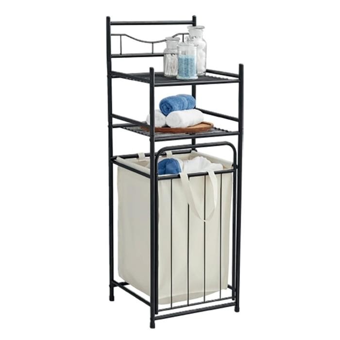 Rak Laundry Bag Tempat / Keranjang Cucian Kotor Rak Kamar Mandi