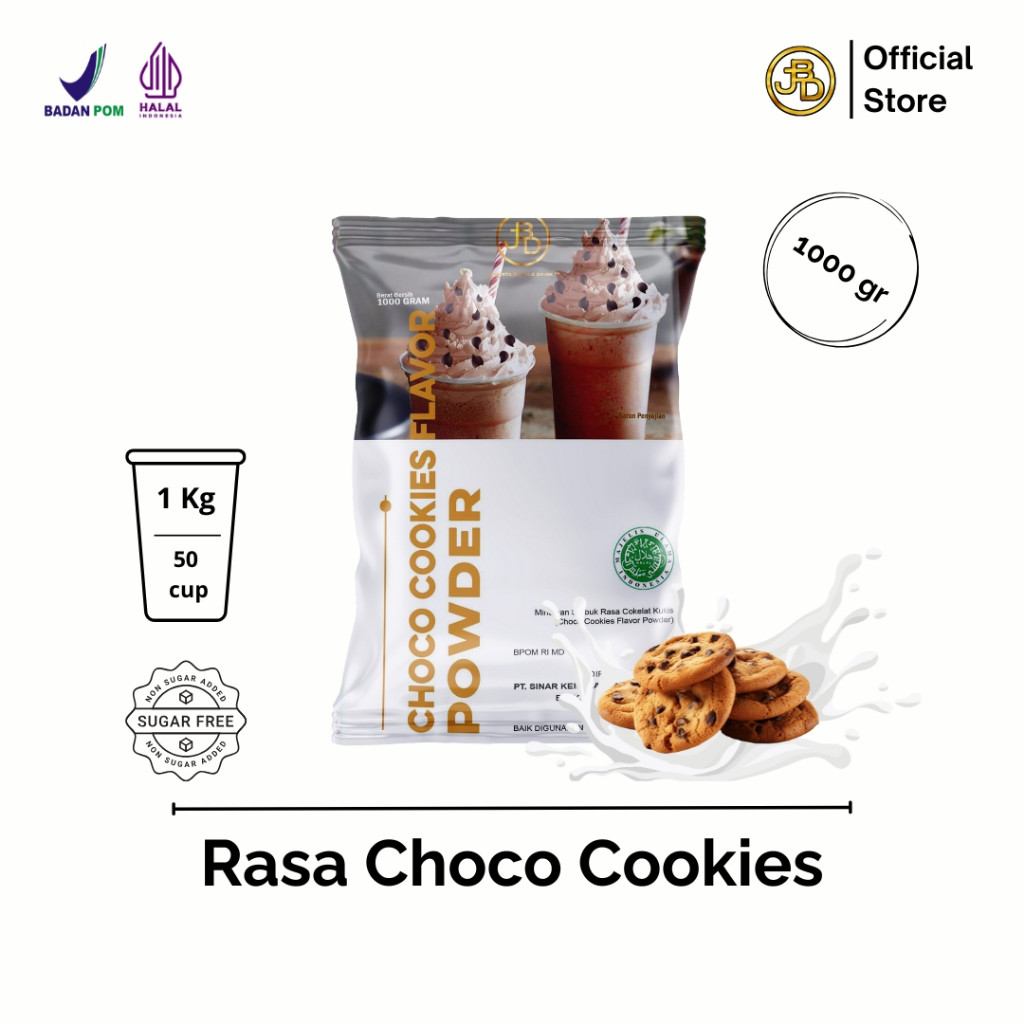 

Bubuk Minuman Premium CHOCO MUFFIN / CHOCO COOKIES - Jakarta Bubble Drink | BPOM&HALAL