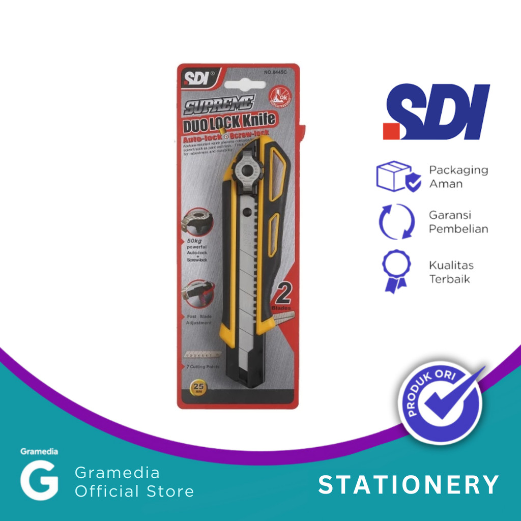 

Cutter Sdi Heavy Duty Autolock Seri 0445C