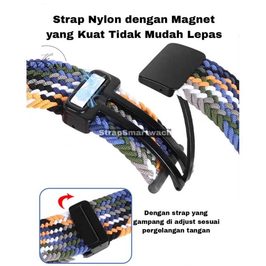 Strap Nylon Magnet Redmi Watch 5 Active/Lite Strap Redmi Watch 5 Active - Tosca