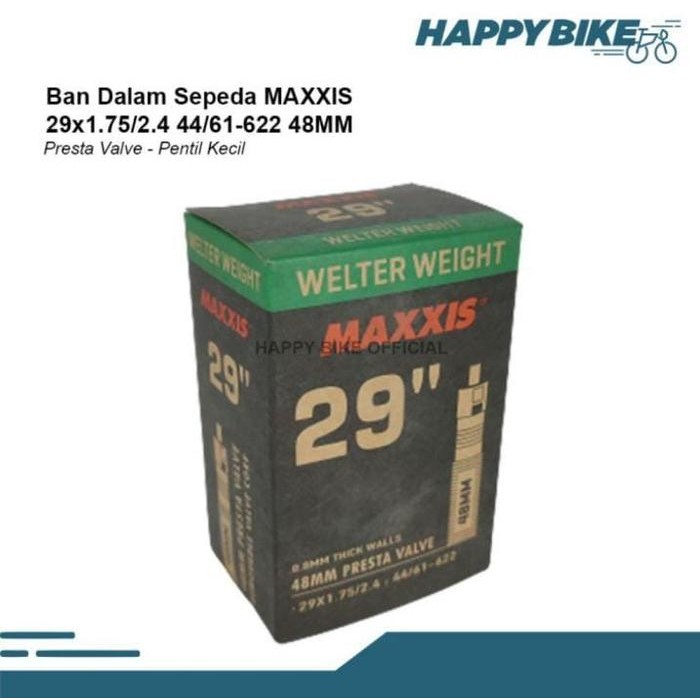 MAXXIS Tube Ban Dalam Sepeda 29 x 1.75/2.4 48mm FV Ban Sepeda MTB Downhill