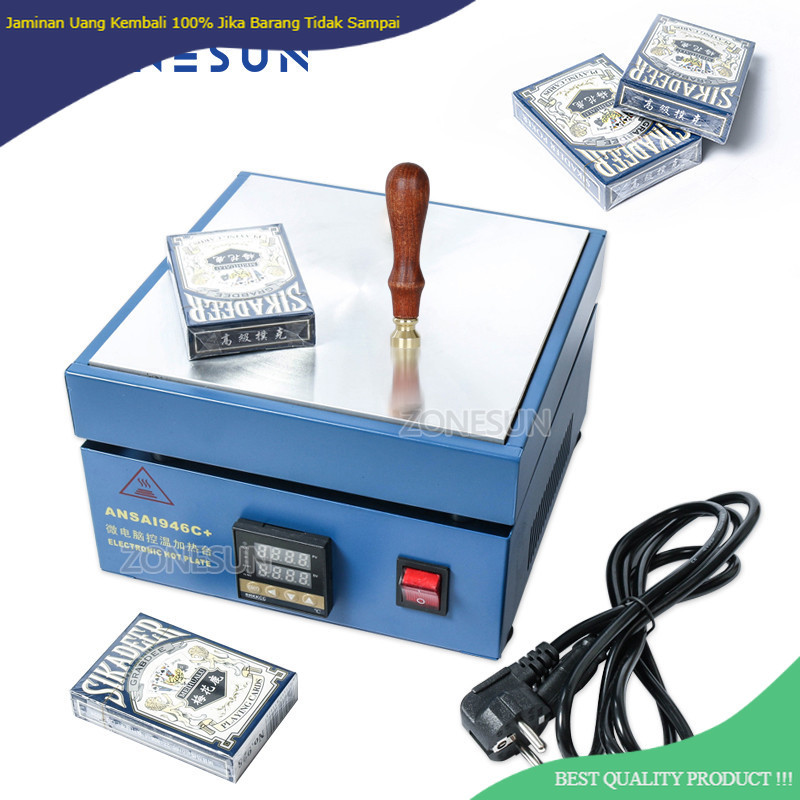 

ZONESUN 850W Phone Repairing Machine Cigarette Perfume Playing Card Poker Comestics BOPP Film Wrapping Machine Sealing Machine