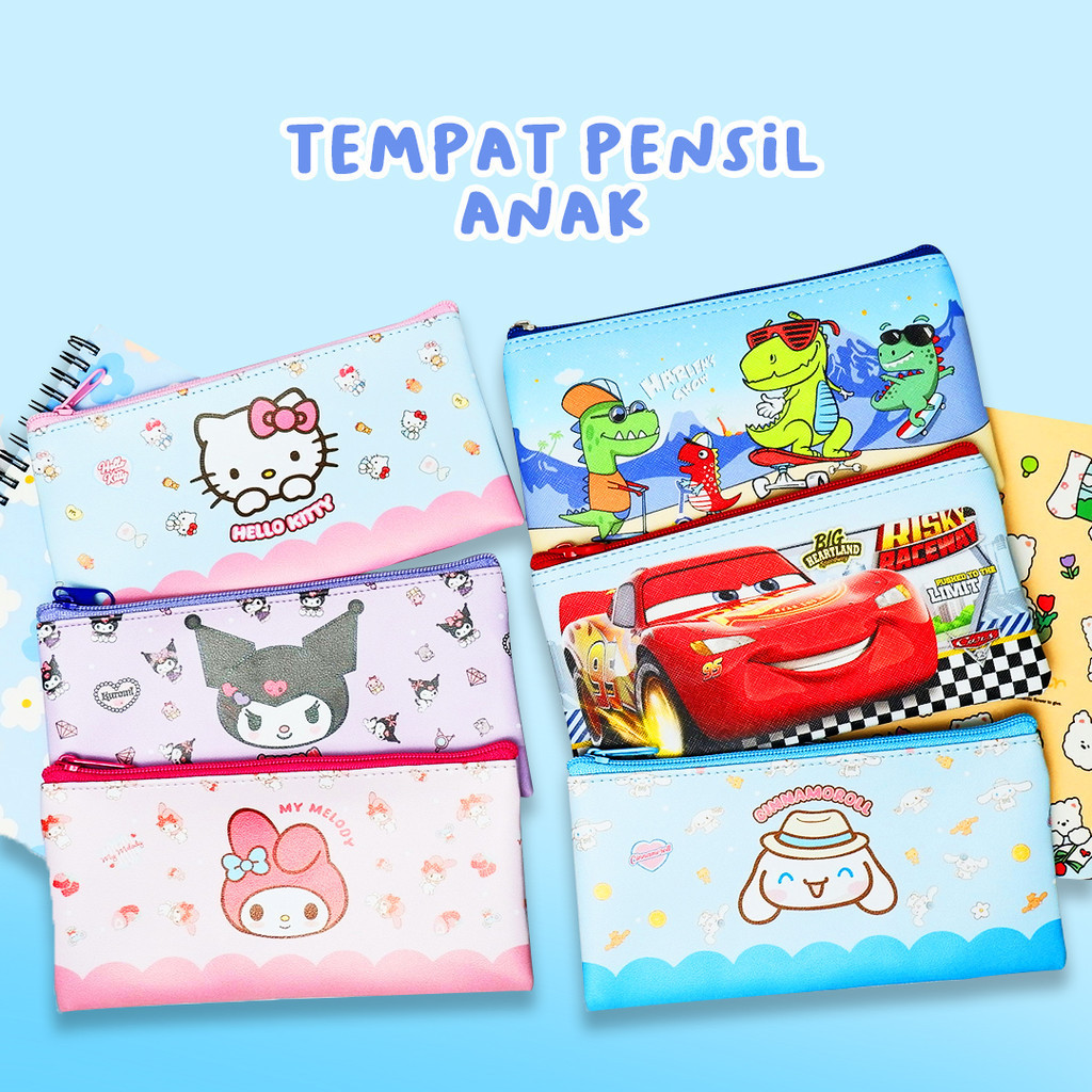

Pencil Bag Anak 223-001 Karakter Lucu / Tempat Pensil Karakter Lucu / Pencil Bag Anak Laki Perempuan