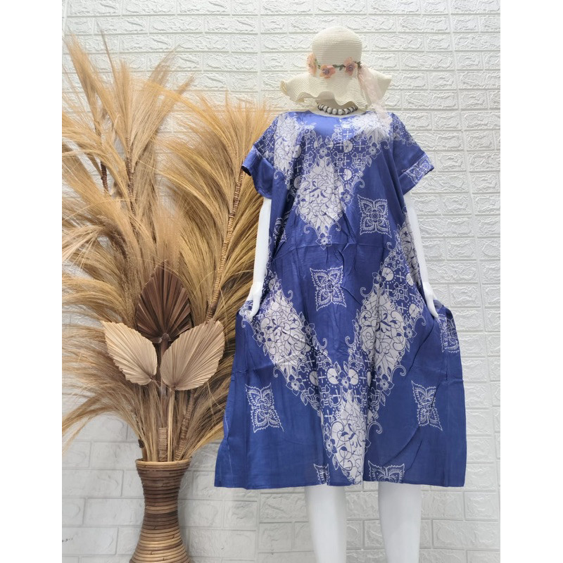 Daster Bali Jumbo Kalong / lowo Busui Batik Ld 135