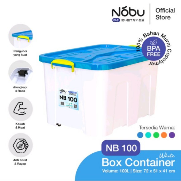 

NOBU SMART STORAGE KONTAINER BOX 100 LITER