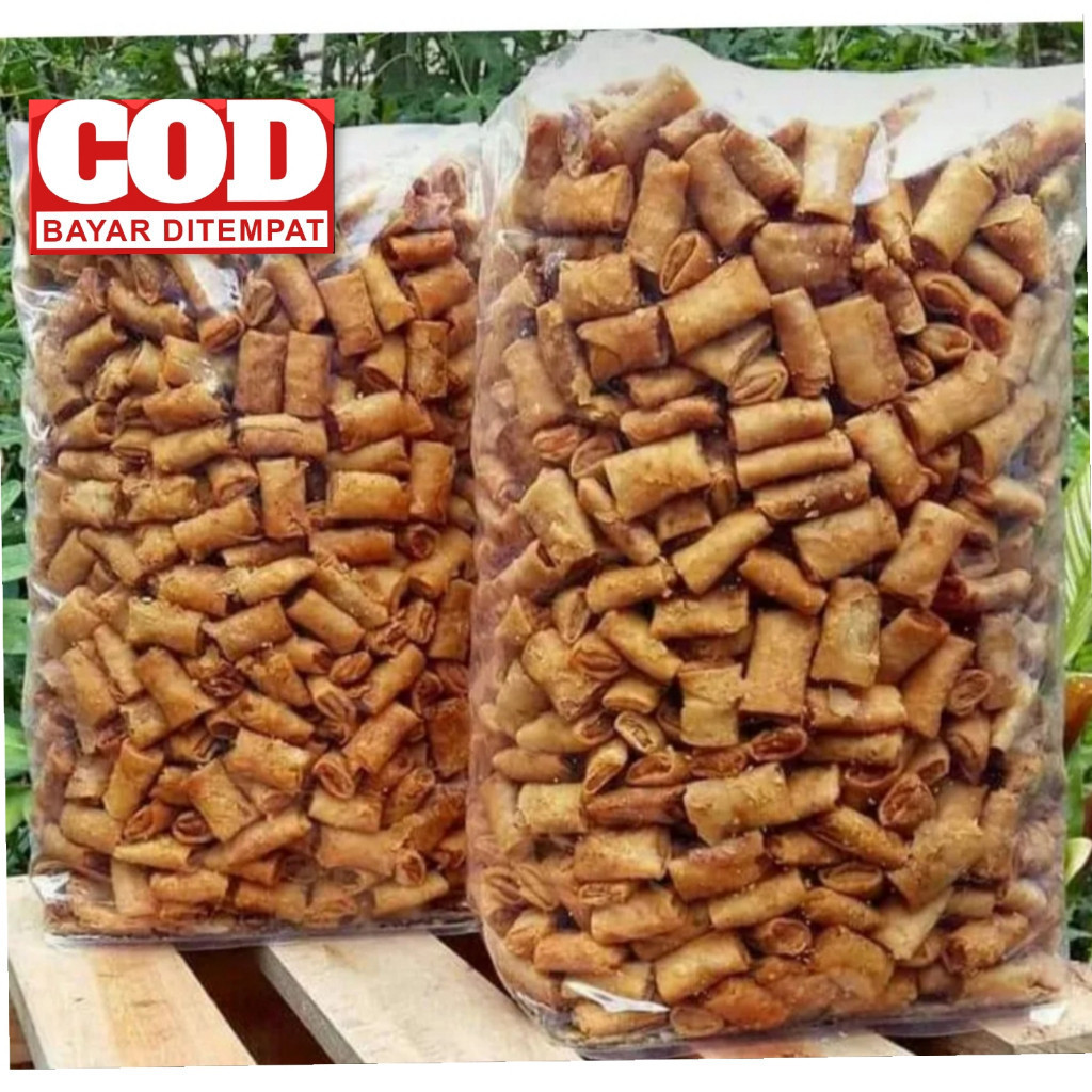 

Sumpia Udang Kering Isi Udang Asli Snack Tradisional Renyah Gurih 250gr-1kg