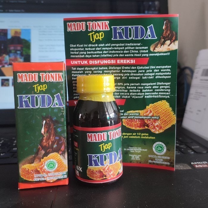 

TJAP KUDA MADU STAMINA MADU HERBAL OBAT PATEN ori PRIVASII
