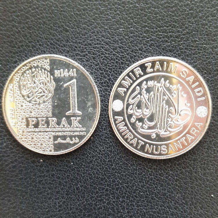 KOIN PERAK 1 DIRHAM WAKALA AMIR ZAIM ZAIDI SILVER COIN (SB)