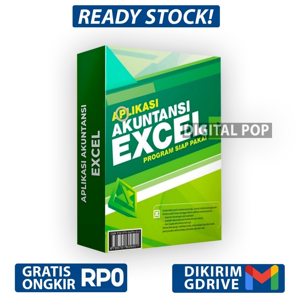APLIKASI AKUNTANSI EXCEL Program Siap Pakai - Aplikasi Akuntansi Format Excel Terintegrasi