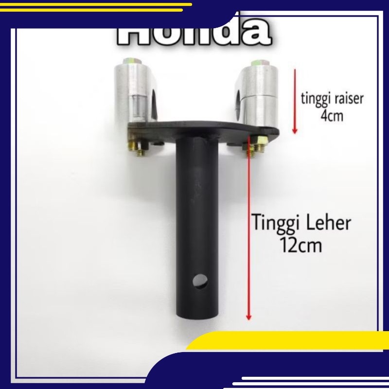 Bracket Dudukan Trondol Custom Japstyle/Tracker ADAPTOR DUDUKAN STANG RACING PENINGGI STANG HONDA