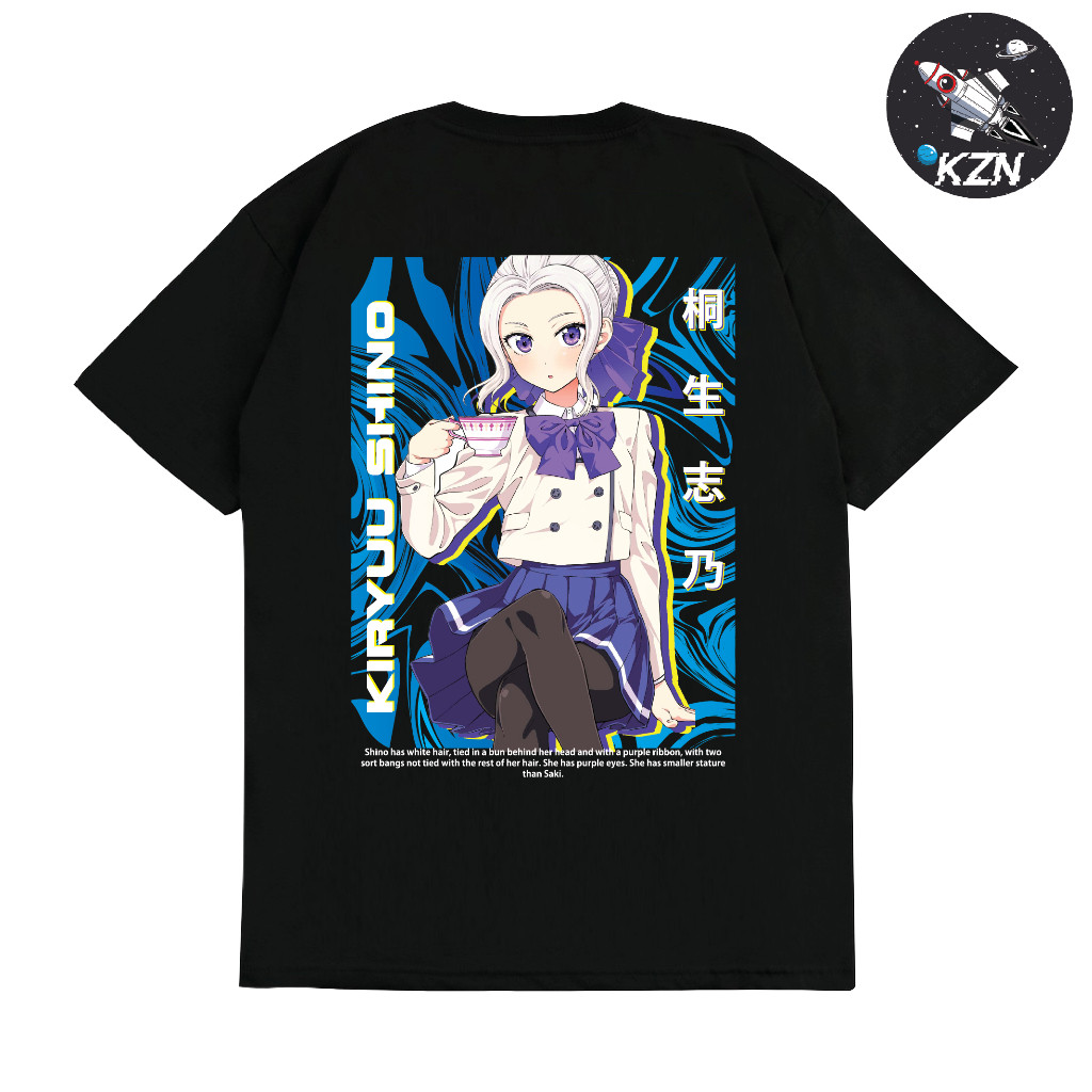 Kaos Kiryuu Shino Anime Kanojo Mo Kanojo | Kaos Anime Kanojo Mo Kanojo