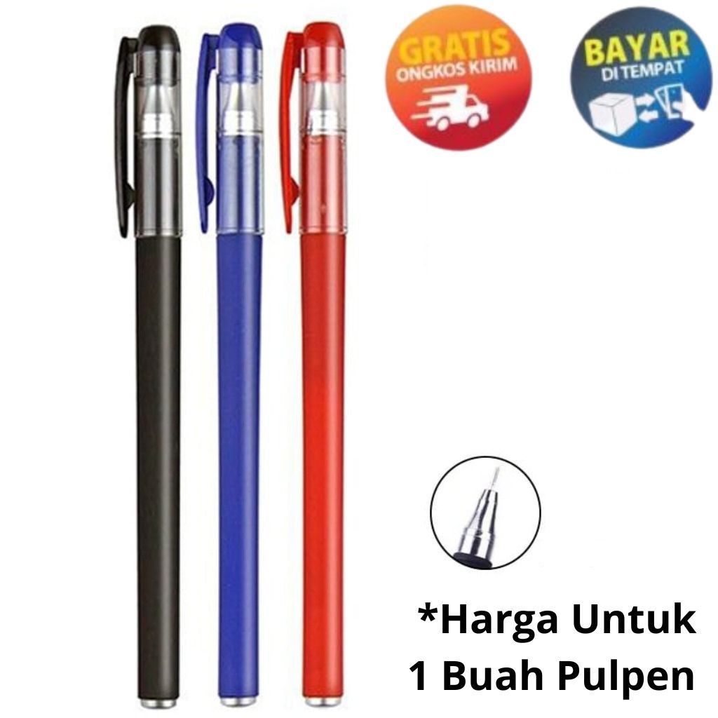 

KP168 - GEL PEN PULPEN GEL TABUNG JARUM PENUH 3 WARNA 0.5MM 1 PCS
