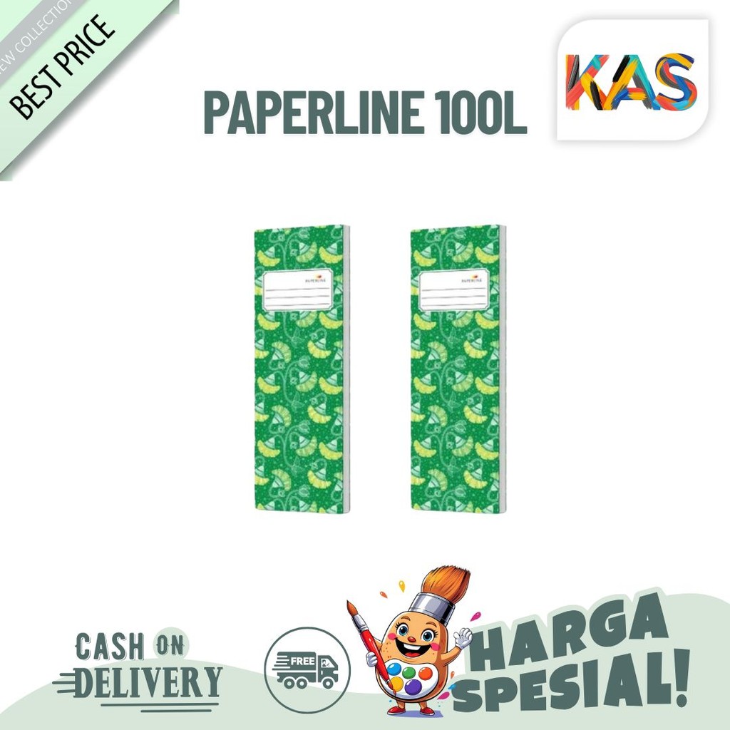 

Buku Ekspedisi PaperLine 100 Lembar Hard Cover Sampul Tebal