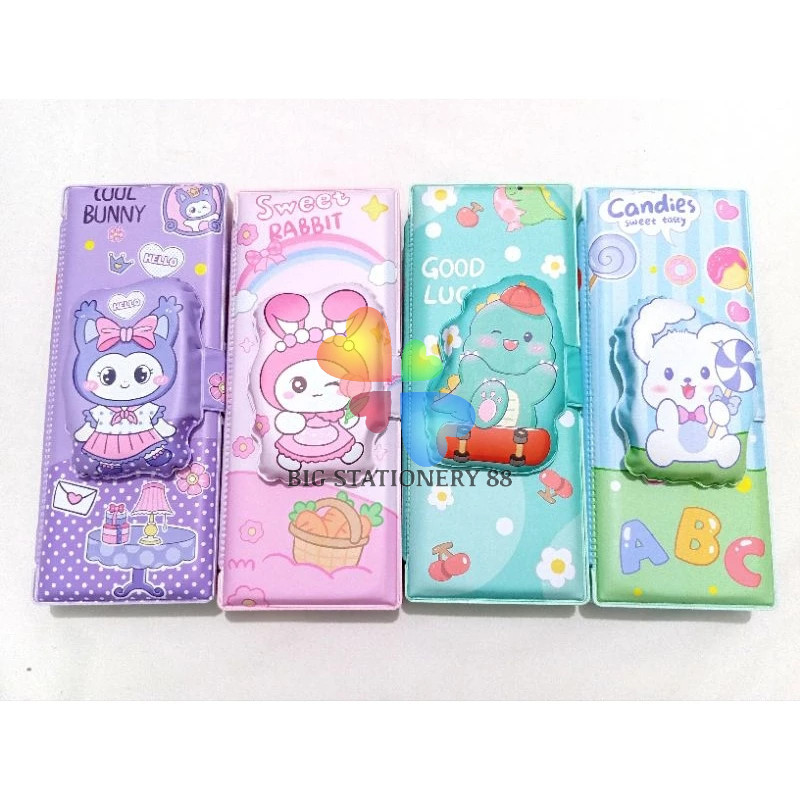 

KOTAK PENSIL/TEMPAT PENSIL MAGNET 2 PINTU SOFT SPON KLIP XPM-566-2