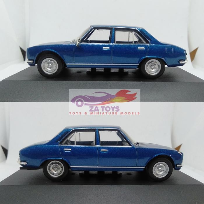 Peugeot 504 Sedan Blue by Altaya Skala 43
