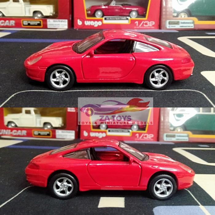 Maisto Porsche 911 Carrera Merah Skala 38 Loose