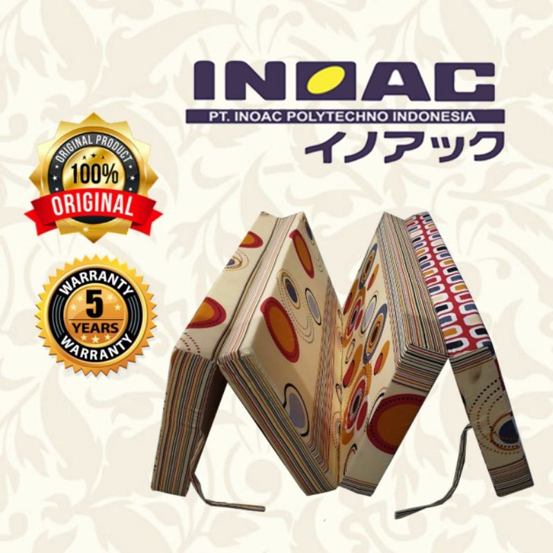 Kasur Busa Lipat INOAC - 200x90x10 cm
