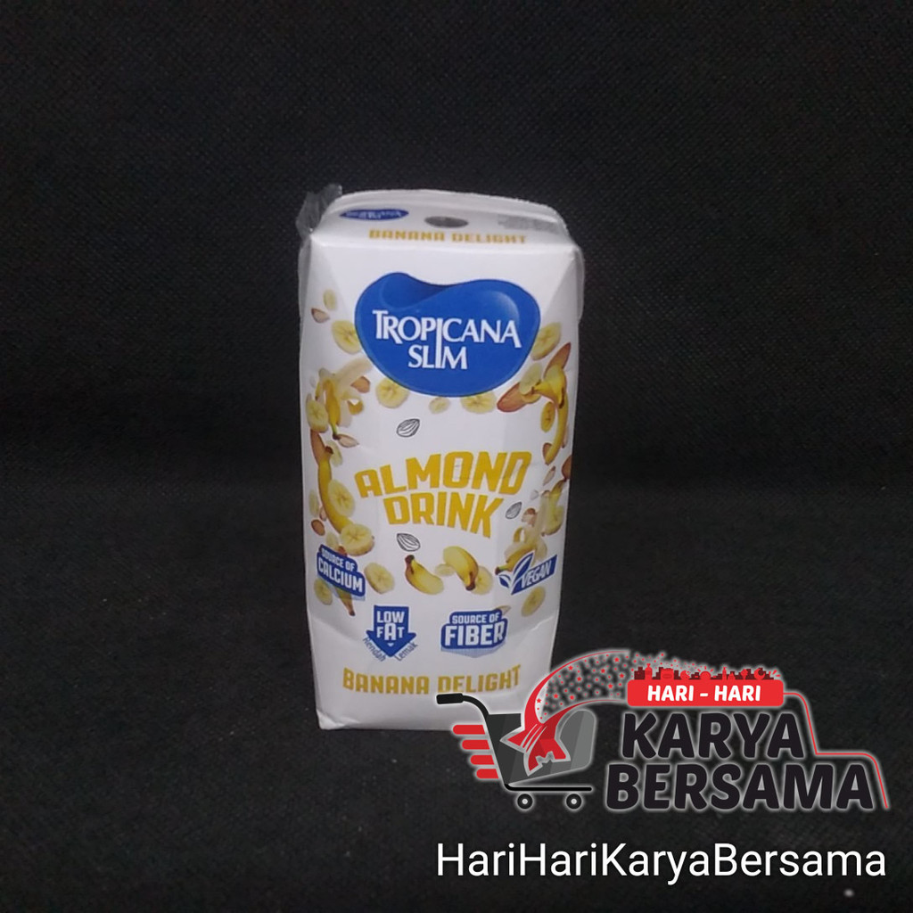 

TROPICANA SLIM ALMOND DRINK BANANA DELIGHT 190ML