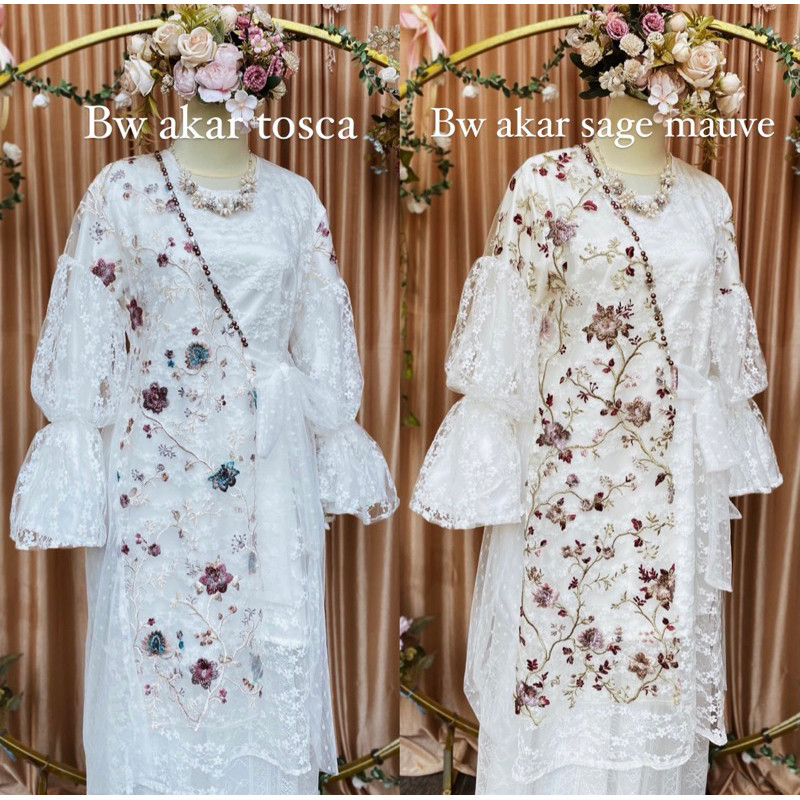 B21  Atasan tunik raya Kondangan Wisuda Livia atasan lamaran one set kebaya