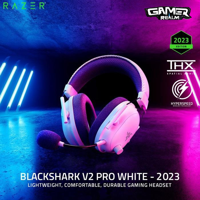 Razer Blackshark V2 Pro 2023 White Wireless Gaming Headset