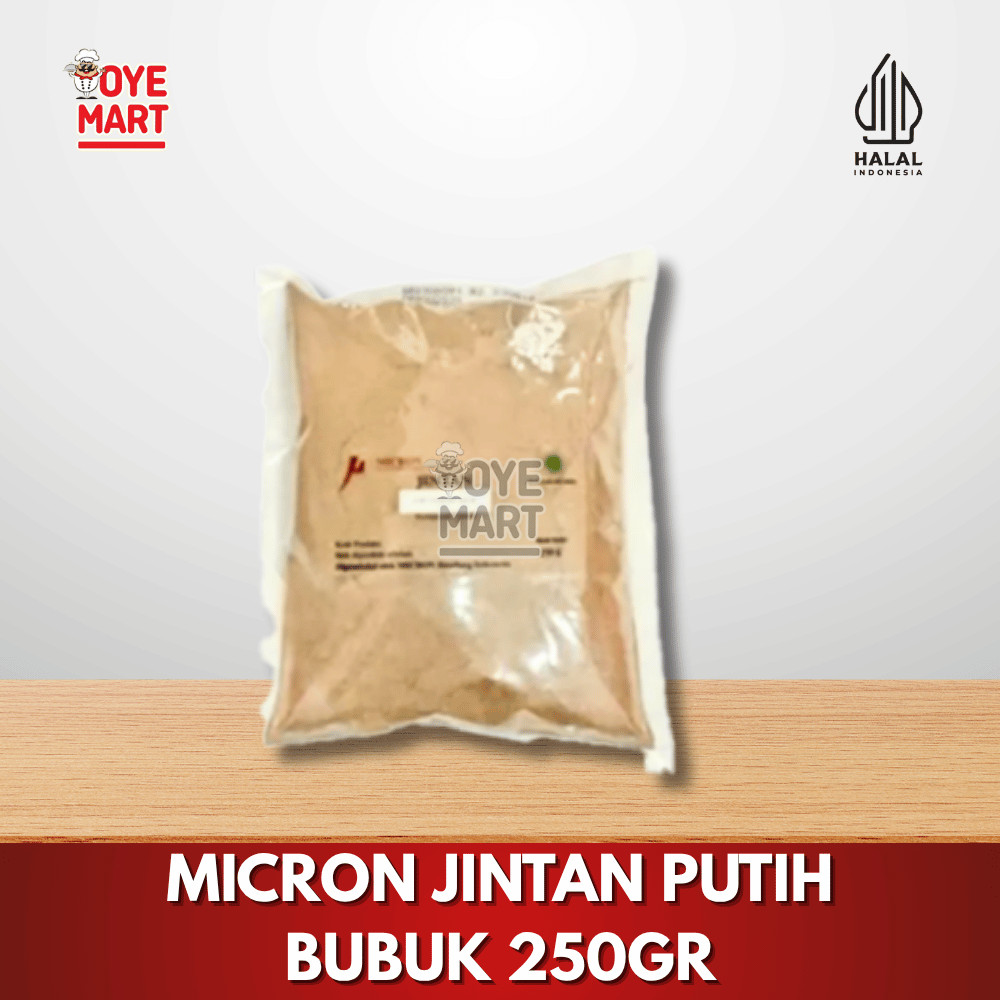

MICRON JINTAN PUTIH BUBUK 250GR