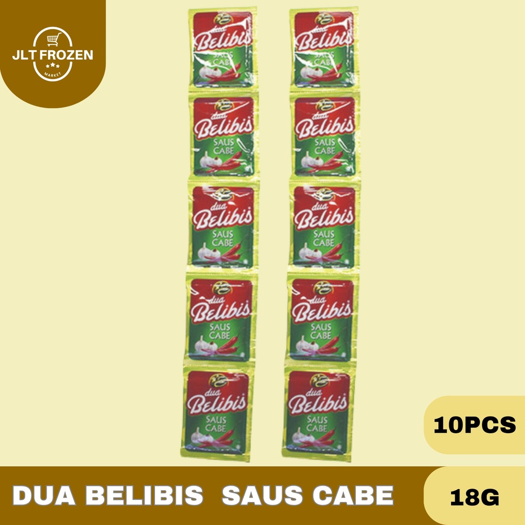 

Dua Belibis Saus Cabe / Saus Sambal / Saus Cabai Kemasan 18g / 10 PCS