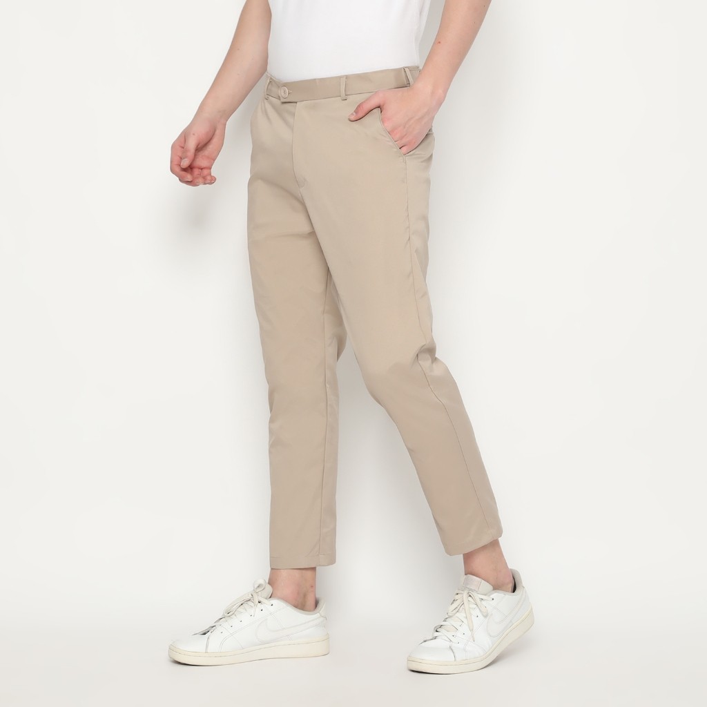 MEVANO ANKLE CHINOS PANTS KHAKI/ANKLE PANTS CHINOS/ANKLE PANTS PRIA