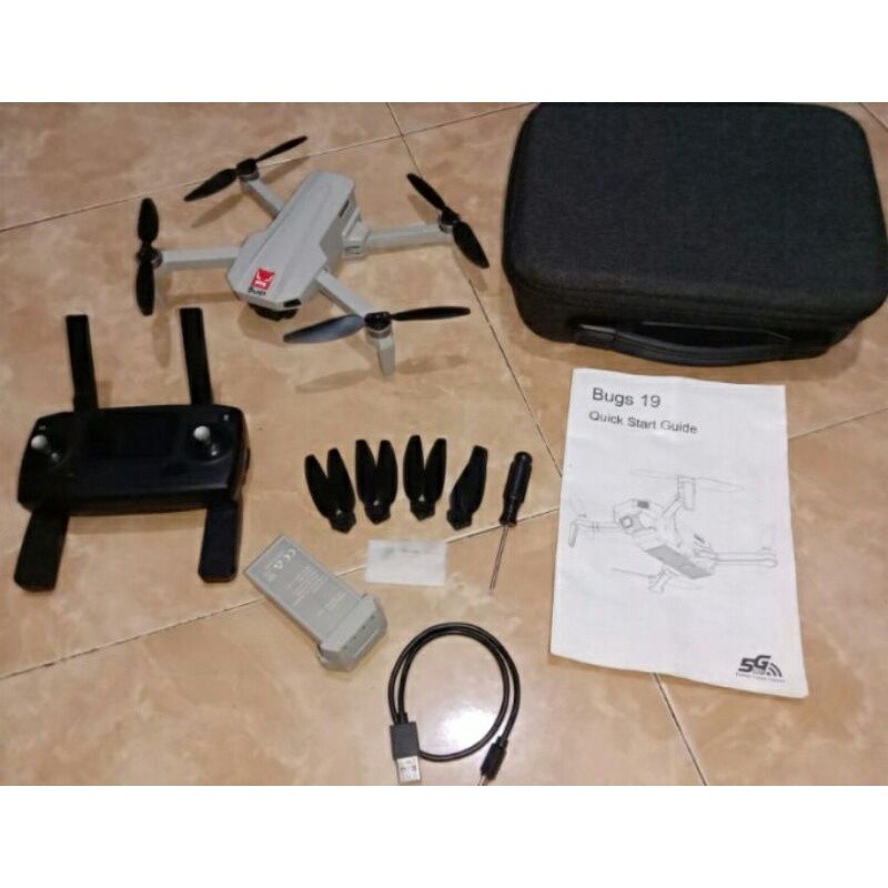 DRONE MJX BUG 19 CAMERA 4K GPS BRUSLESCO