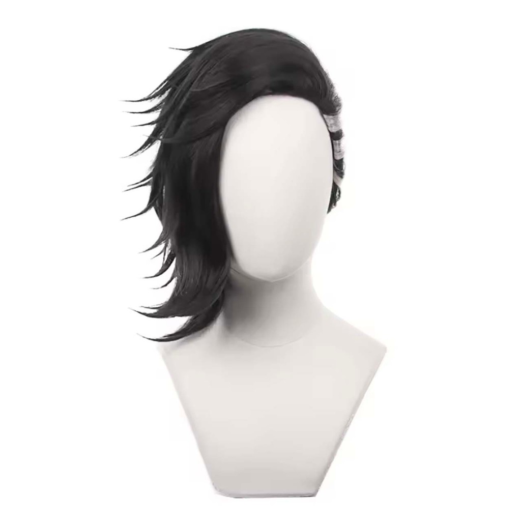 Halloween Party Role Play Anime Tokyo Revengers Haitani Rindou Blue Purple Long Cosplay Wig