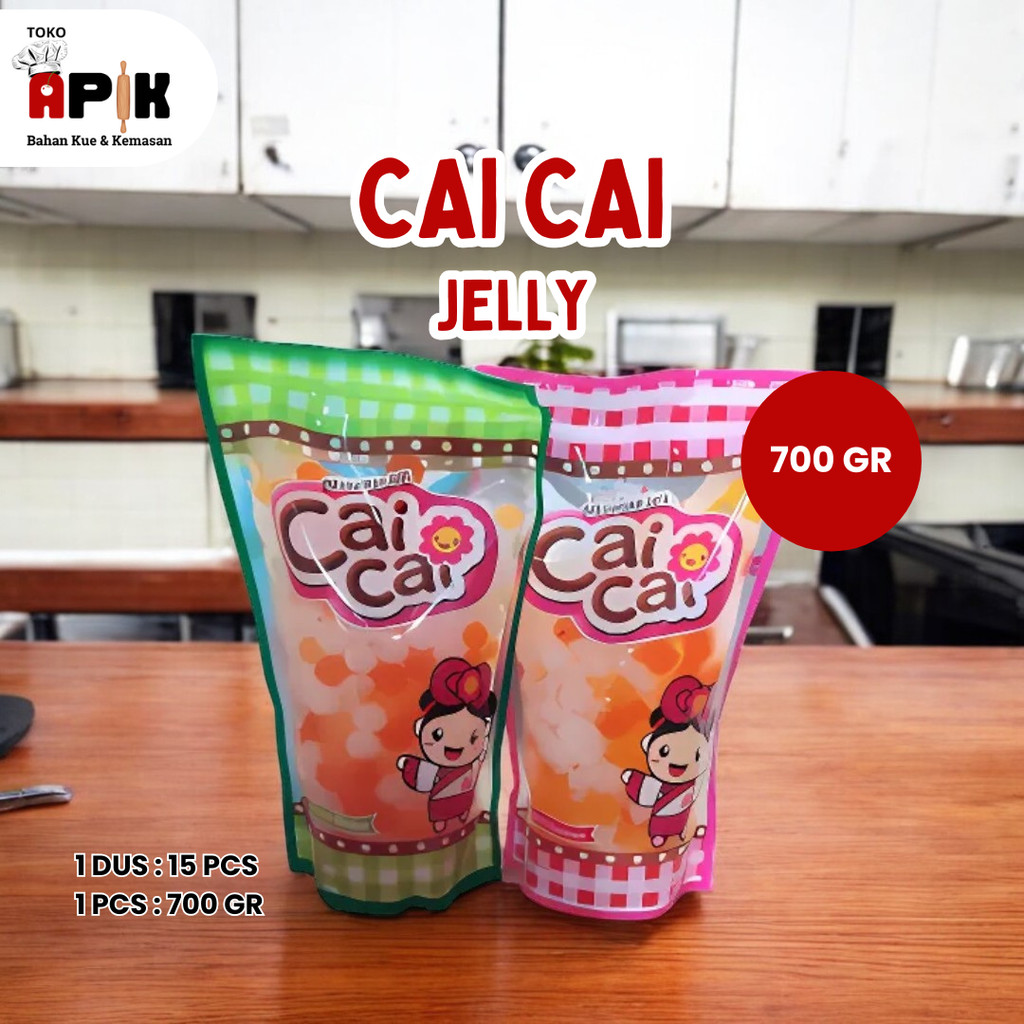 

JELLY CAI CAI ALL VARIAN RASA / RASA LECI / RASA MELON / RASA STRAWBERRY / RASA PANDAN