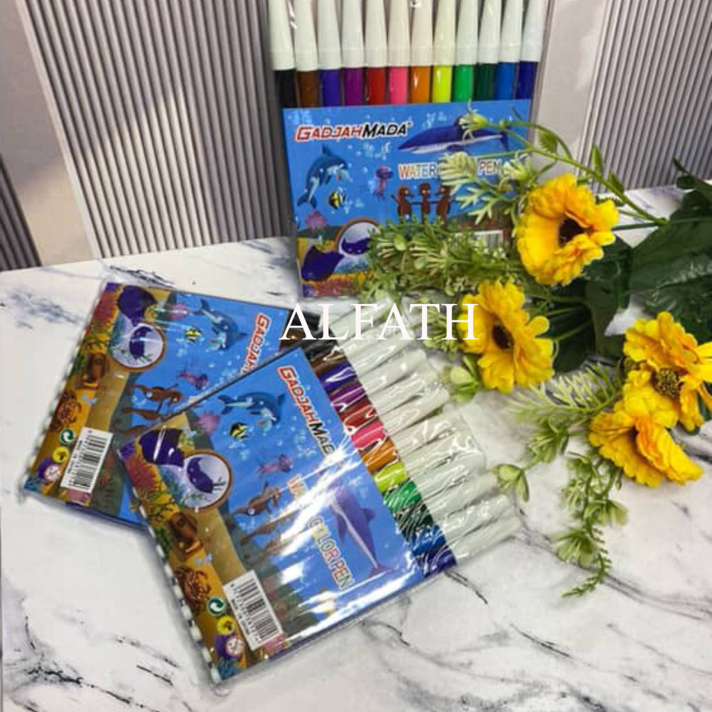 

SPIDOL GM MURAH / SATU SET 12 WARNA Spidol Set Murah 838 12 warna / Spidol Warna Warni