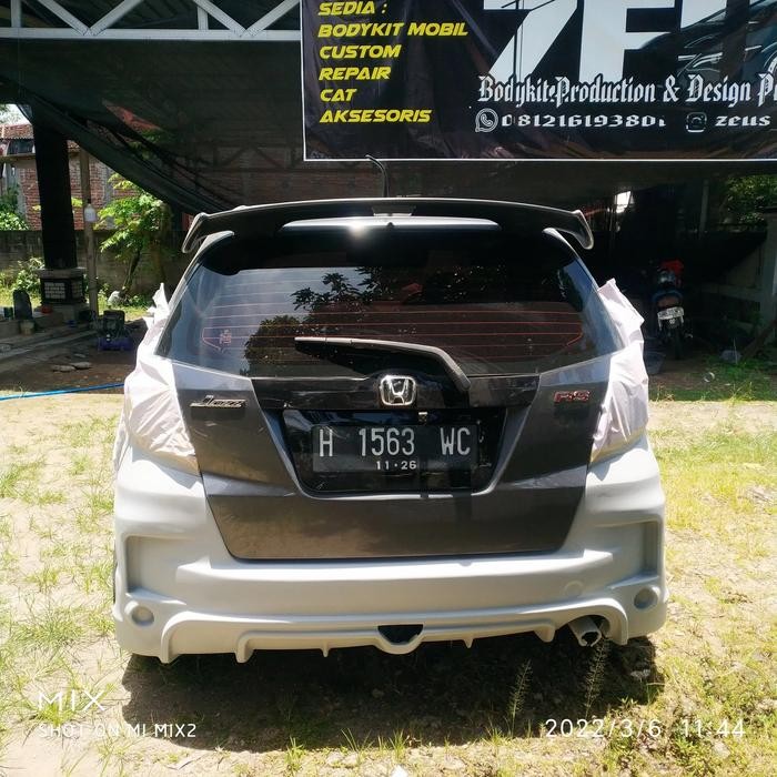 Bumper Belakang Jazz Ge8 Adapt asi Mugen Rs