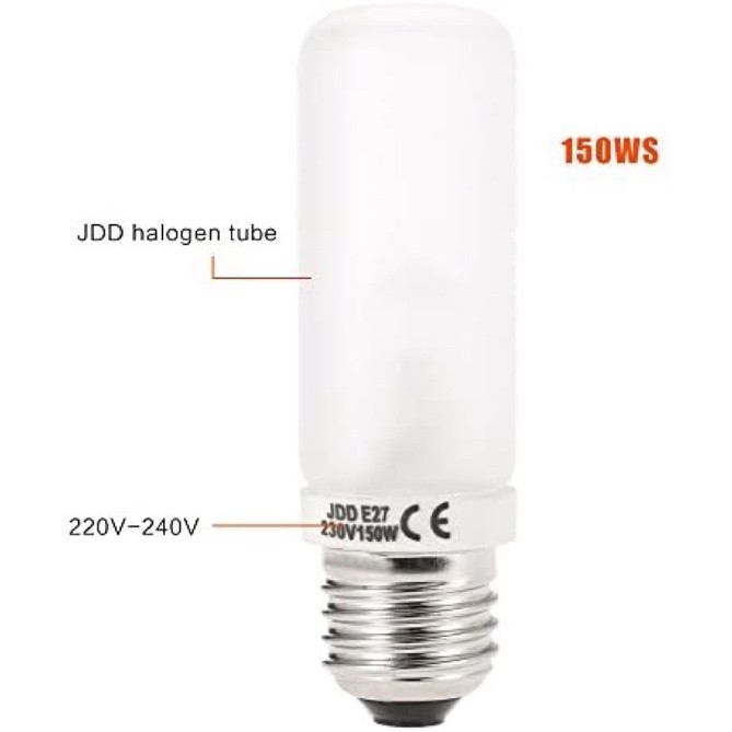 Bohlam Lampu Godox For SK400, SK400II, SK300, SK300II, DE300, DE400 etc - Godox Modelling bulb JDD E
