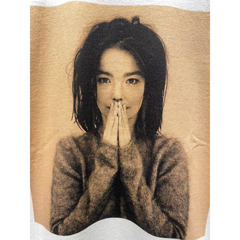BJORK - DEBUT 1993 TSHIRT WHITE
