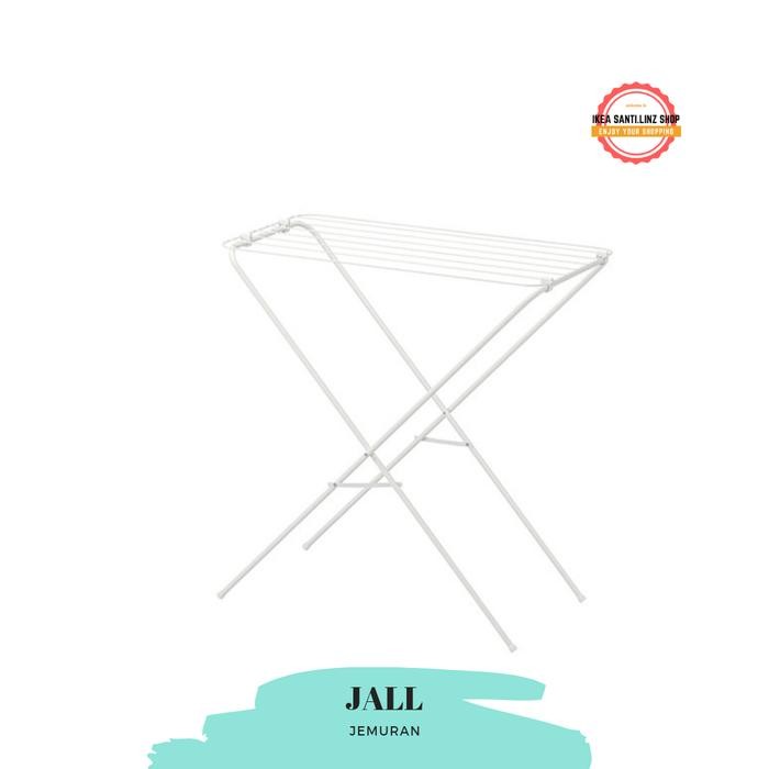 IKSJl Jemuran baju lipat kecil/jemuran handuk, dalam/luar ruang - jemuran 1306