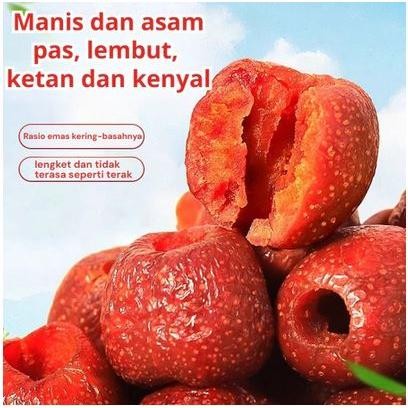 

Hawthorn Kering 250g Freeze Dried 100% Buah Asli Kering Snacks Food Cemilan Sejenis Semak Kering Buah - 250gr