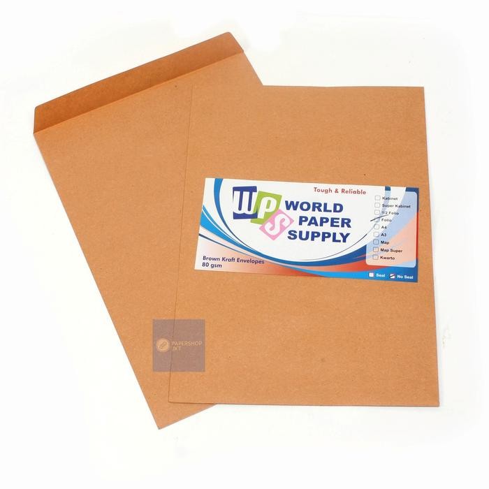 

Promo WPS - amplop coklat ukuran folio ( 23,5 x 34,5 cm ) - Spesifikasi Terlaris