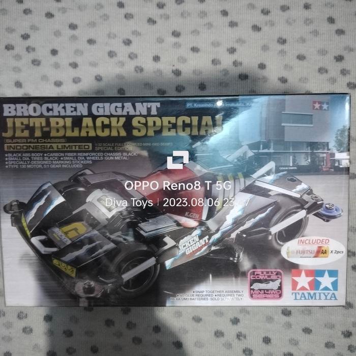 Tamiya 92351 Broken Brocken Gigant Jet Black Special Indonesia Limited