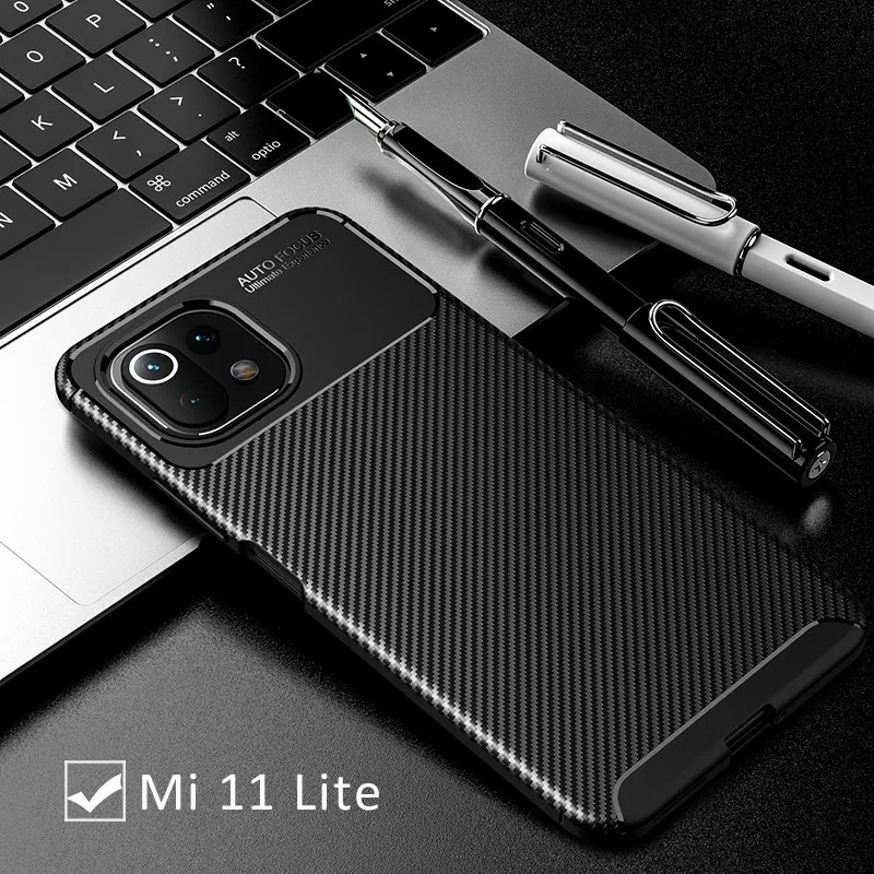 XIAOMI MI 11 / MI 11 LITE  CASE CARBON AUTOFOCUS SLIM ARMOR PROTECTION
