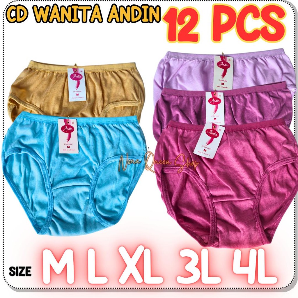 Paket Hemat 12 PCS Celana Dalam Wanita Anak Perempuan Remaja Wanita Remaja CD Anak SD SMP SMA Wanita