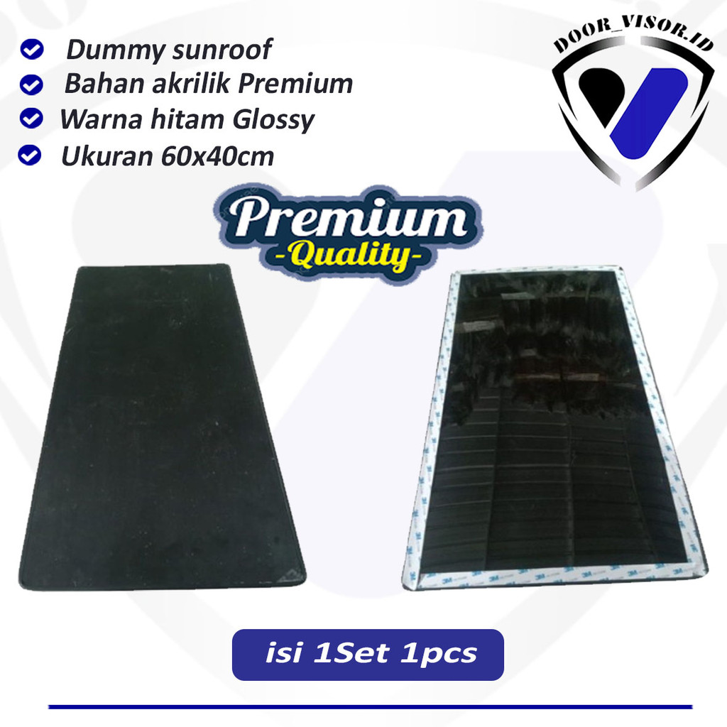 Dummy sunroof mobil variasi universal 60x40cm