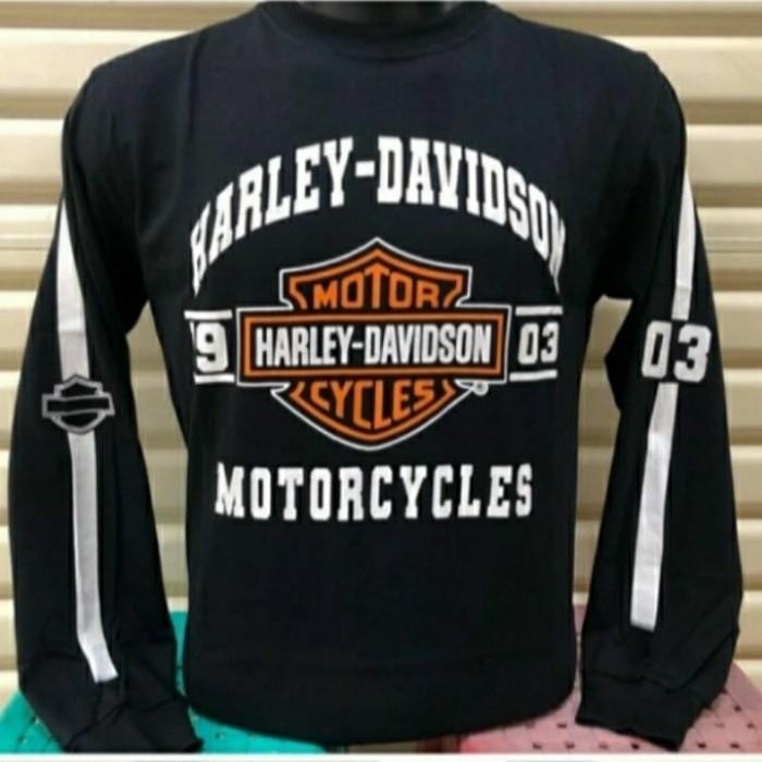 Kaos Lengan Panjang  Atasan//Longsleeve/HARLEY DAVIDSON JEDDAH SAUDI ARABIA 1903 Branded Distro Kaos