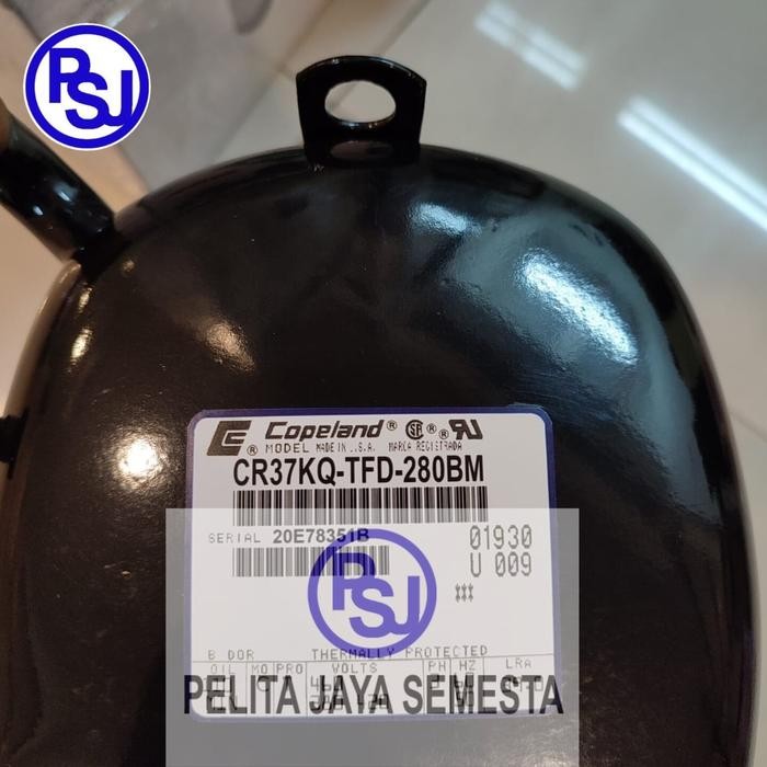 Kompresor Copeland CR37KQ-TFD-280BM / Compressor Copeland CR37KQ-TFD-280BM / 3PHASE